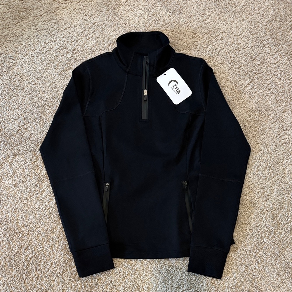 ZYIA Black Flight Jacket NWT XS